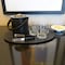 Dacasso Black Leather 3-Piece Ice Bucket Set DF-1049 - alternate 2